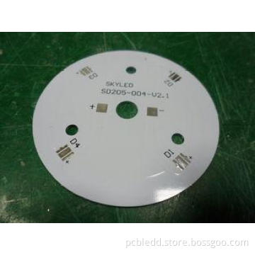 Customized Round LED Bulb PCB 1oz / 2oz / 3oz Single Layer